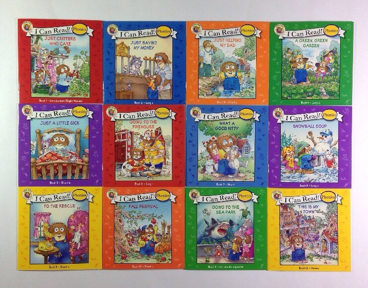 Little Critter Childrens Phonics I Can Read Books Early Readers Lot 12
