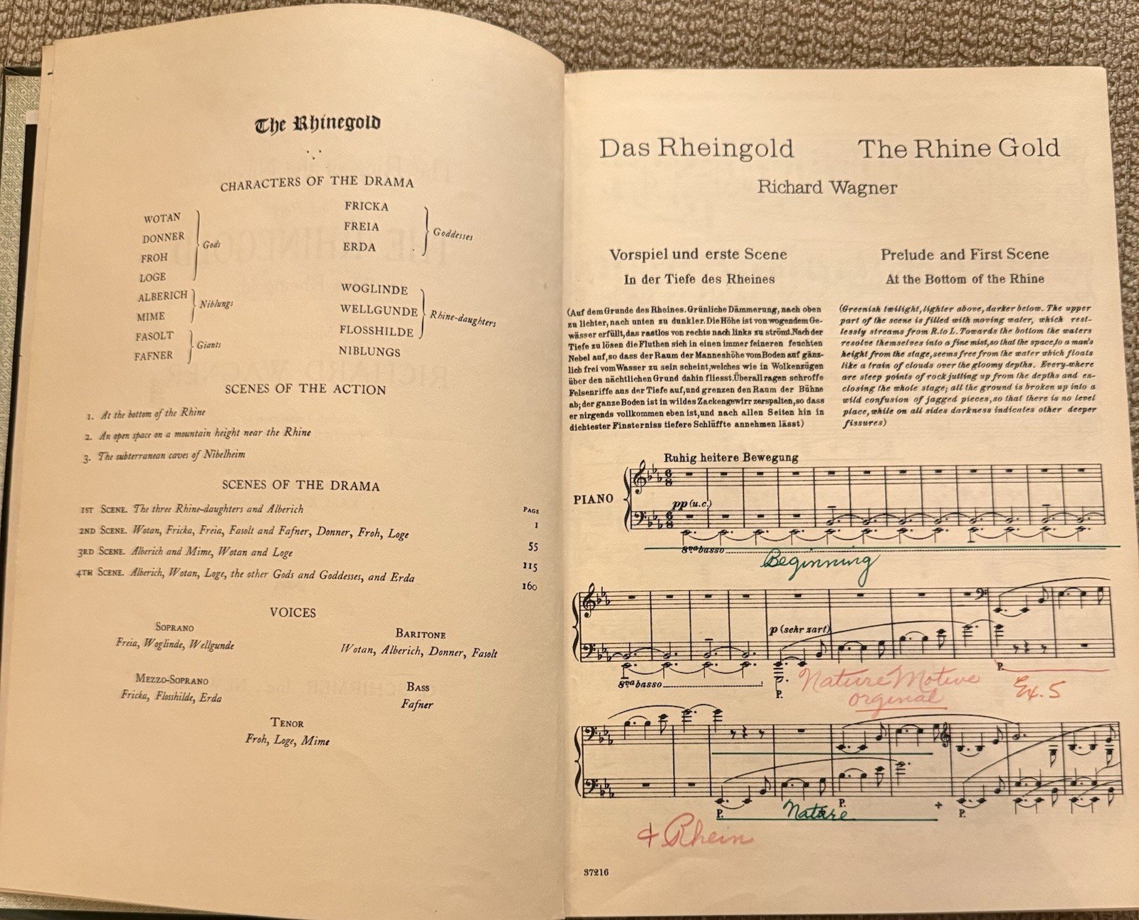 WAGNER: Das Rheingold- Vocal Score (Schirmer Hardcover), Hermann Uhde headshot