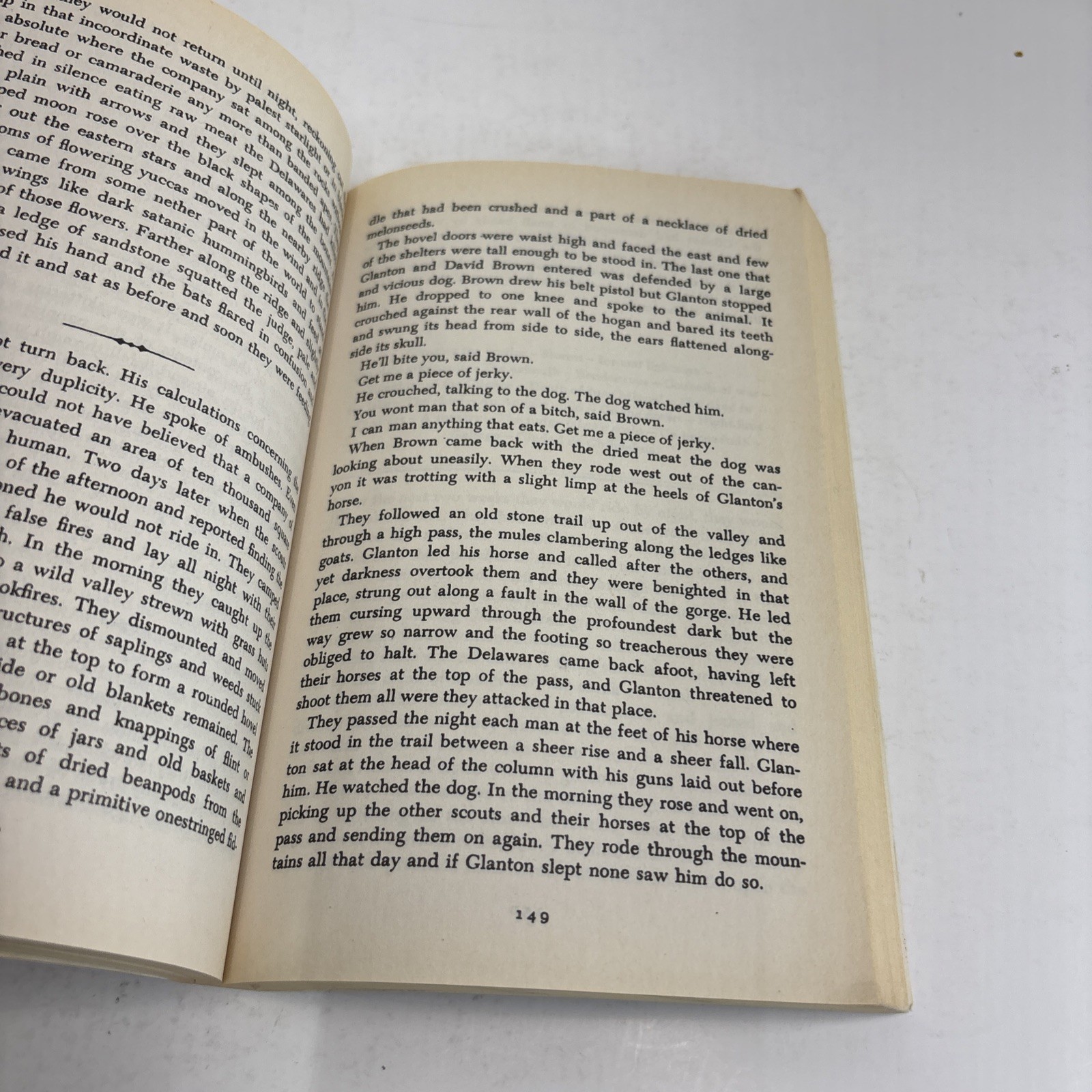 Blood Meridian – Cormac McCarthy 1992 1st Edition, Vintage- Good