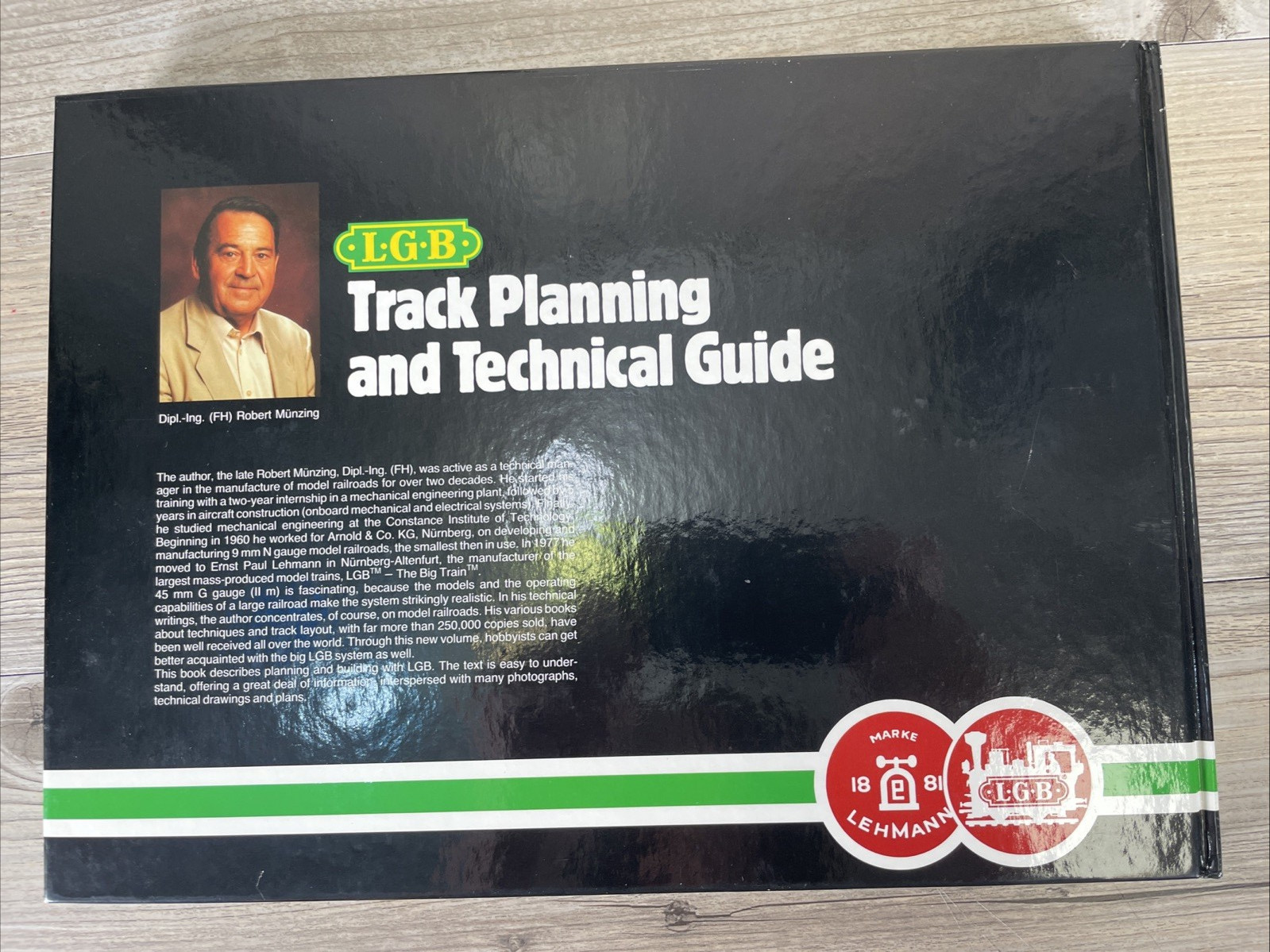LGB Track Planning And Technical Guide Model Trains HC w/Sleeve Robert Munzing