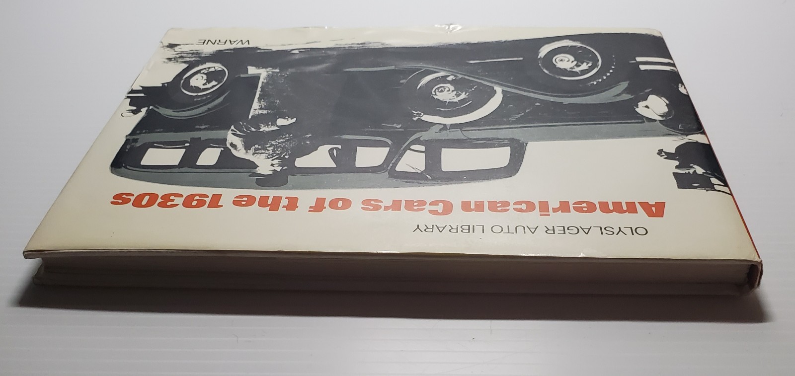 American Cars of the 1930’s Vintage Hardcover w/DJ (1971)