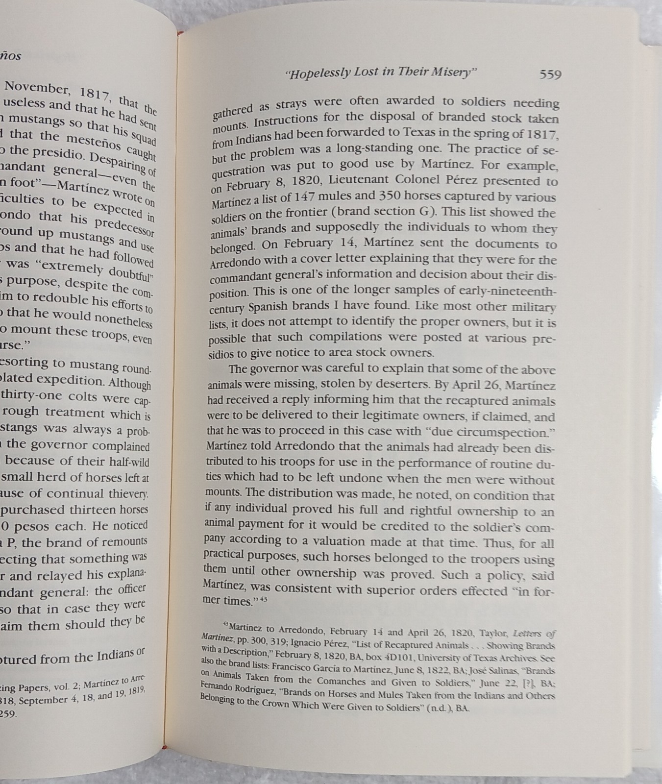 Los Mestenos • Spanish Ranching in Texas 1721–1821 (Jack Jackson•1997•HCDJ)