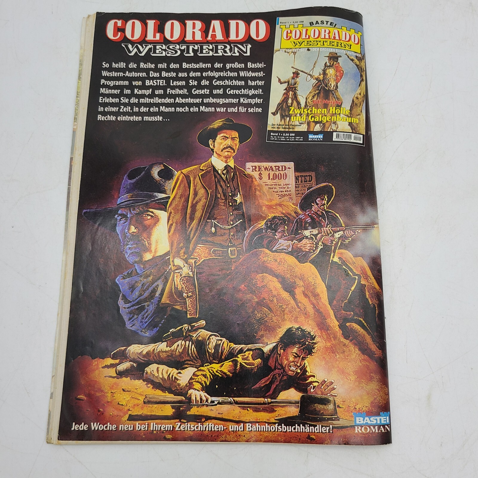 Huter Der Ehre BASTEI G.F Unger Pulp Fiction German Booklet Apache Indian