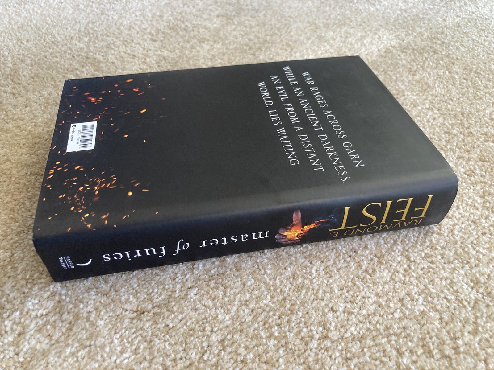 Master of Furies – Raymond Feist 1st Edition /Print Hardcover 2022 SIGNED!! 🔥