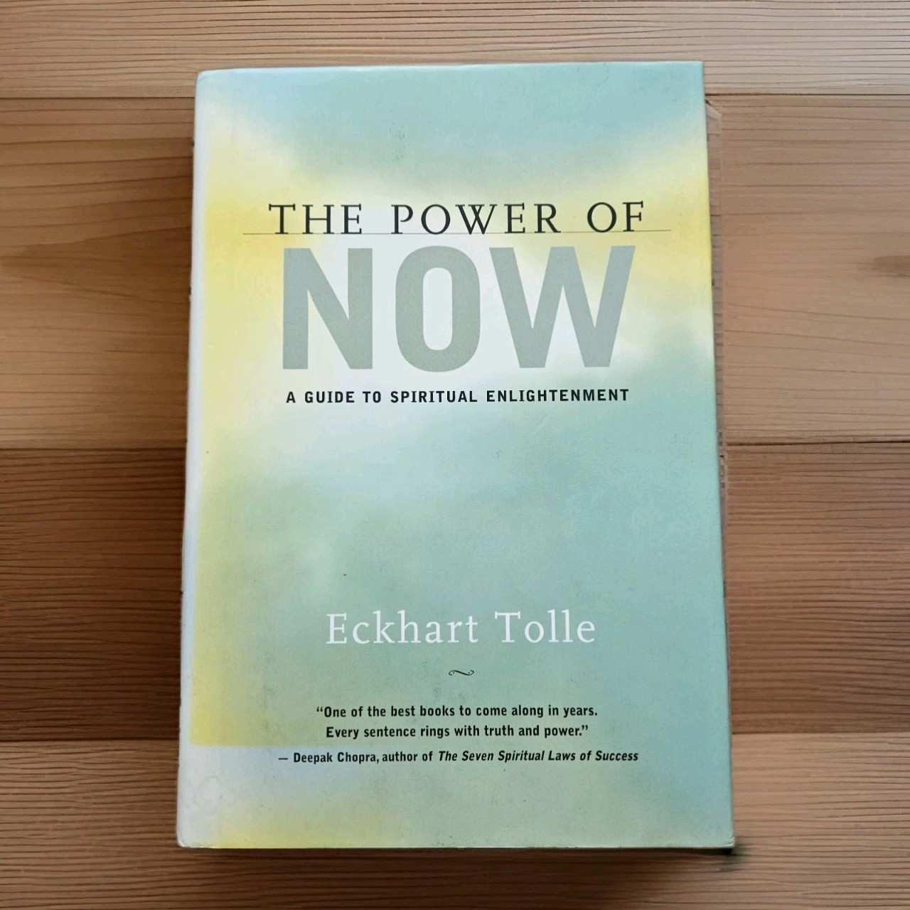 1st Edition : The Power of Now by Eckhart Tolle Spirituality Self-Help HC Book