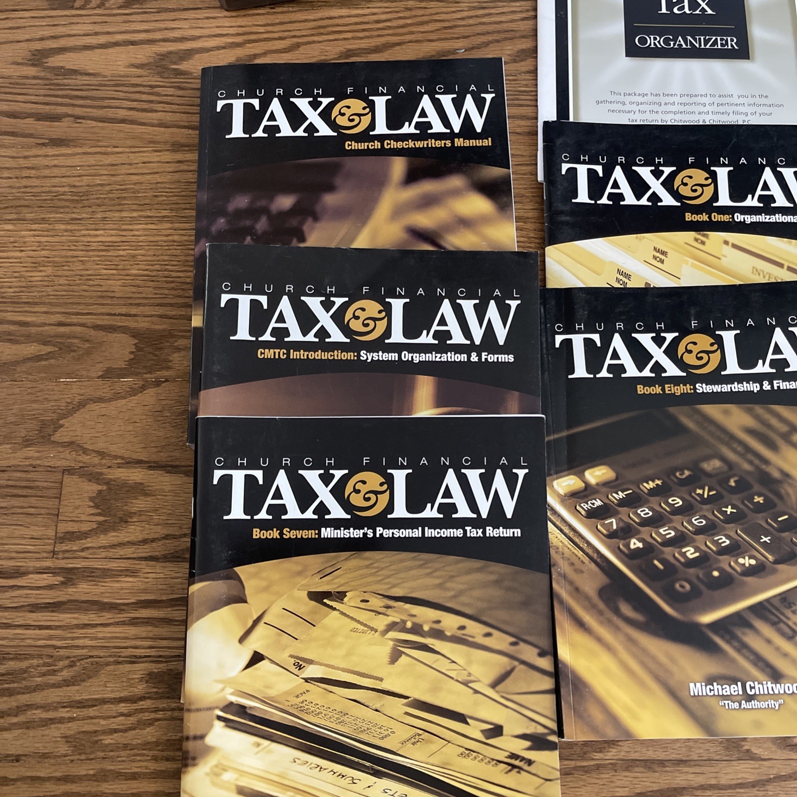 Church Financial Tax & Law Church Checkwriters Michael Chitwood Lot Books & DVD