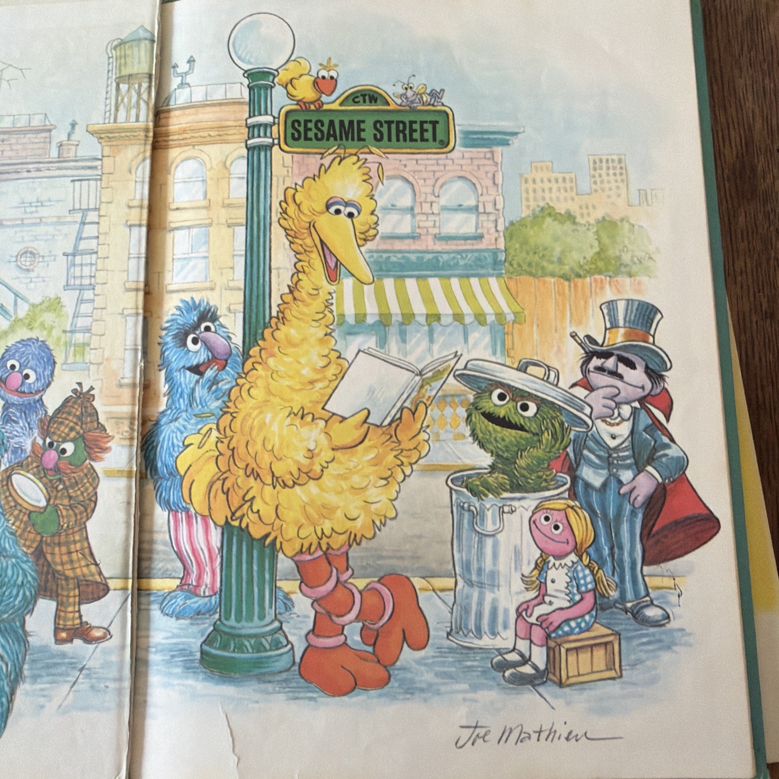 Vintage The Sesame Street Library Books Volumes 8,9,11- 3 Books Lot