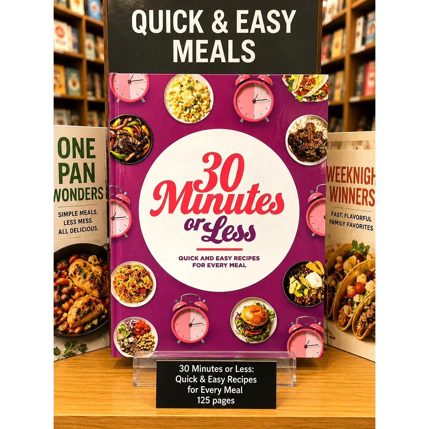 30 Minutes or Less: Quick & Easy Recipes for Every Meal 125 pages