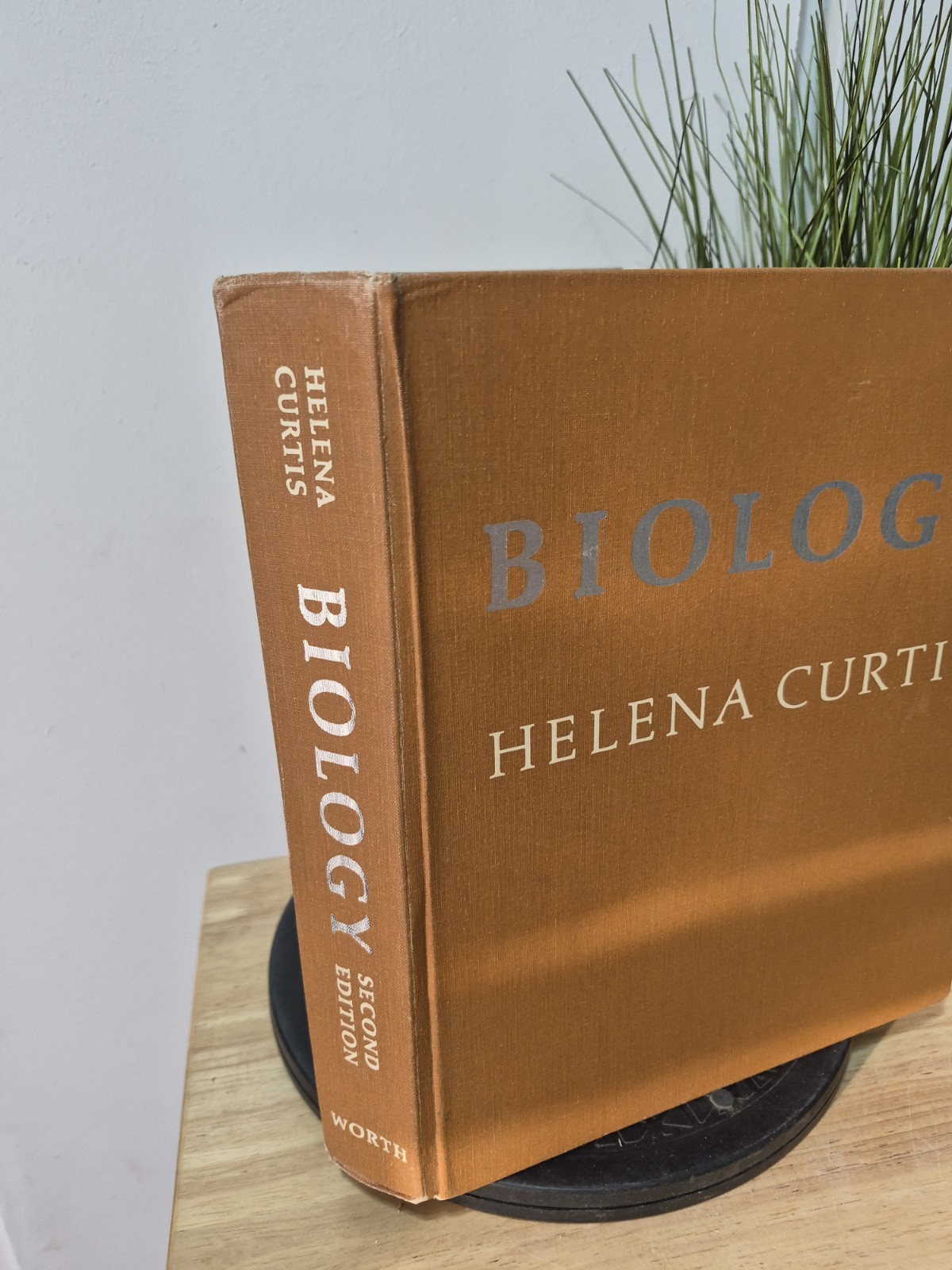 Biology Helena Curtis 2nd Edition Textbook 1975 2nd Printing Vintage Hardcover