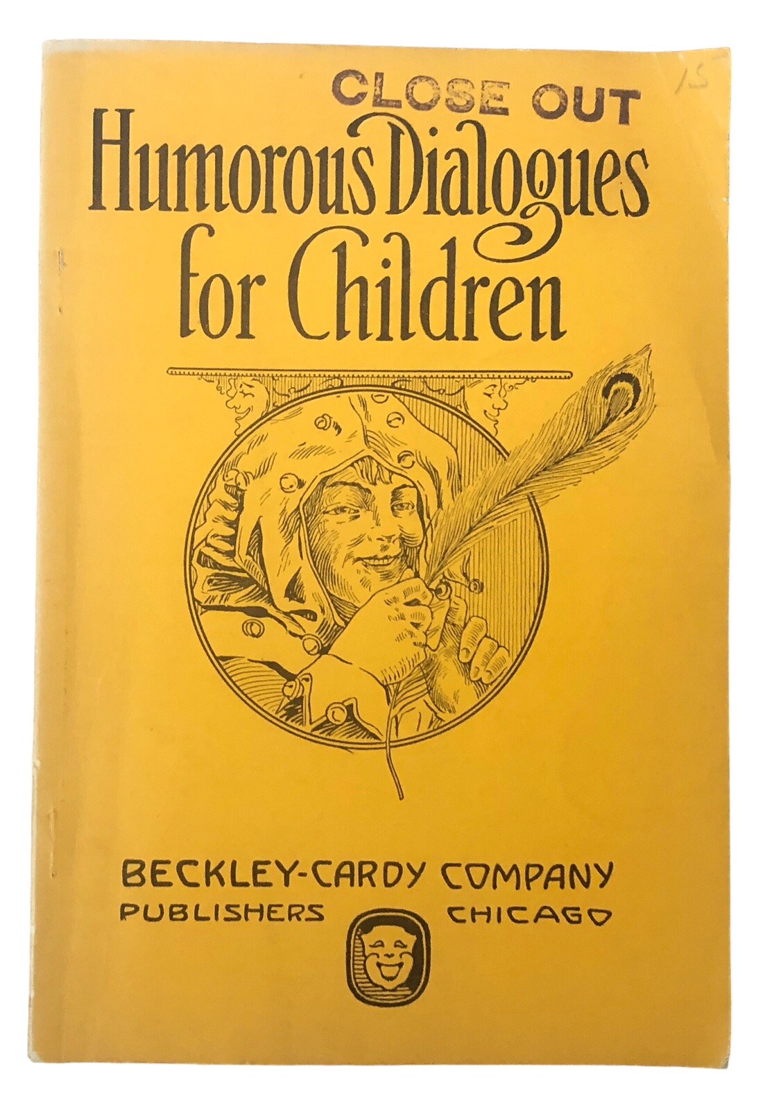 Humorous Dialogues for Children by Marie Irish 1919 Beckley-Cardy Company PB