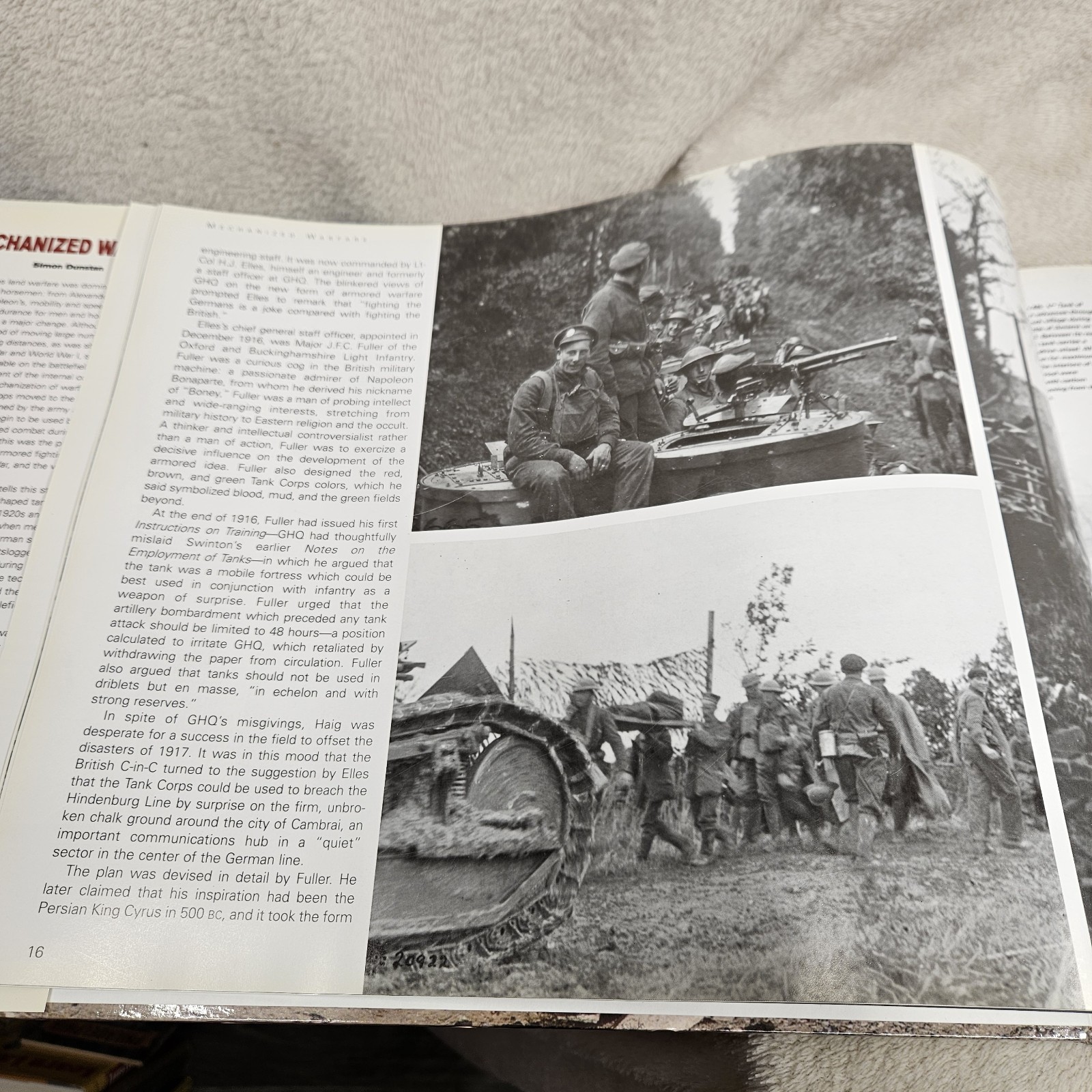 Mechanized Warfare By Simon Dunstan History Of WW1 Cars & Tanks Illustrated 2005