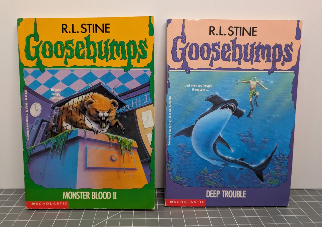 Lot of Goosebumps Vintage 1990s Books – Horror – Lot of 16 Books