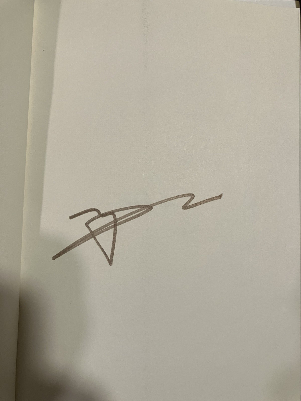 Matthew McConaughey SIGNED Poems & Prayers 2025 1st Ed 1st Printing HCDJ New
