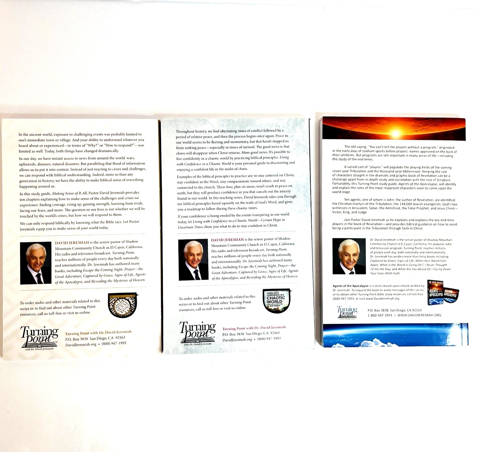 Courage And Conquer Mix Lot of 16 Books Softcover by Dr. David Jeremiah