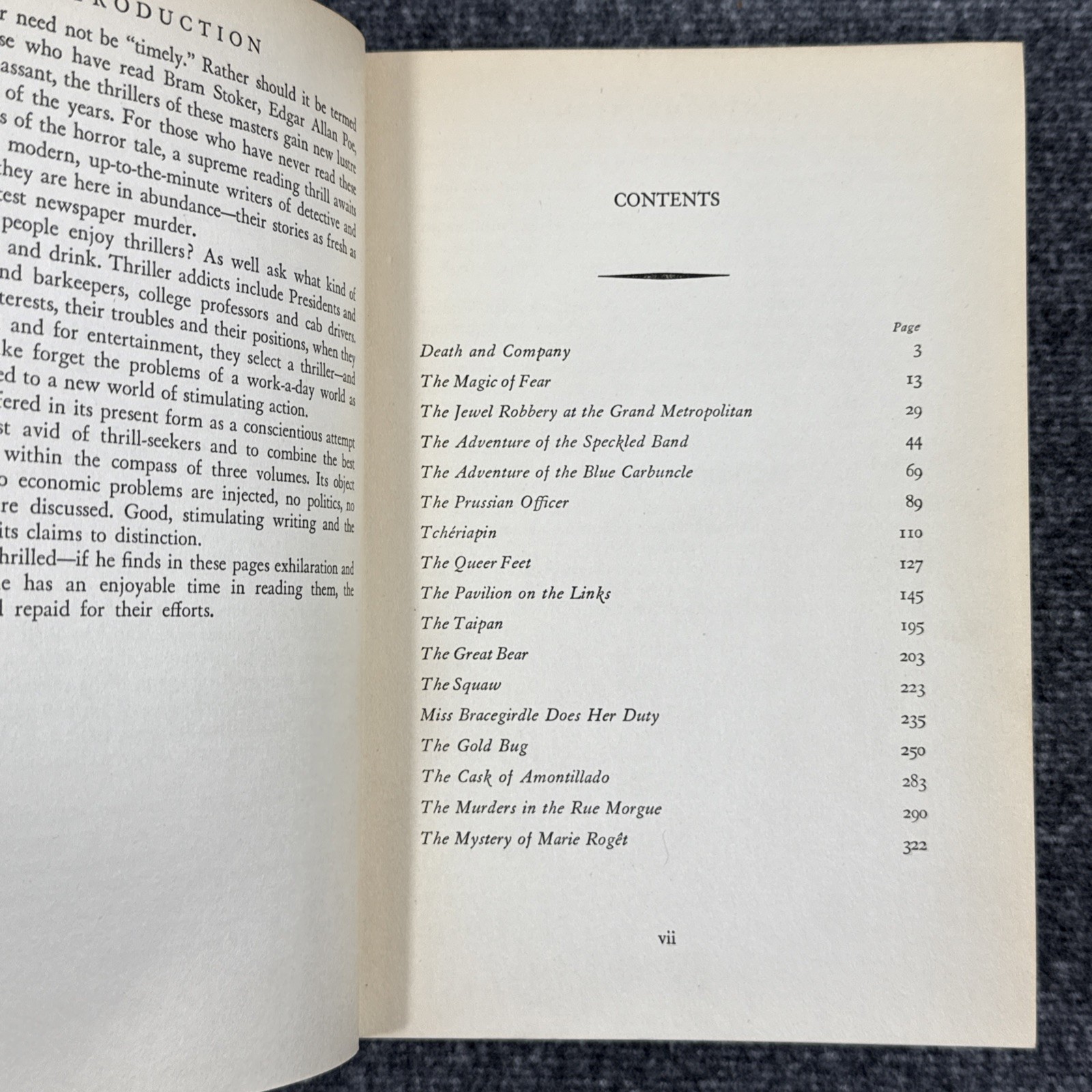 Antique Century of Thrillers Book Lot Vol 1 & 2 President Press 1937