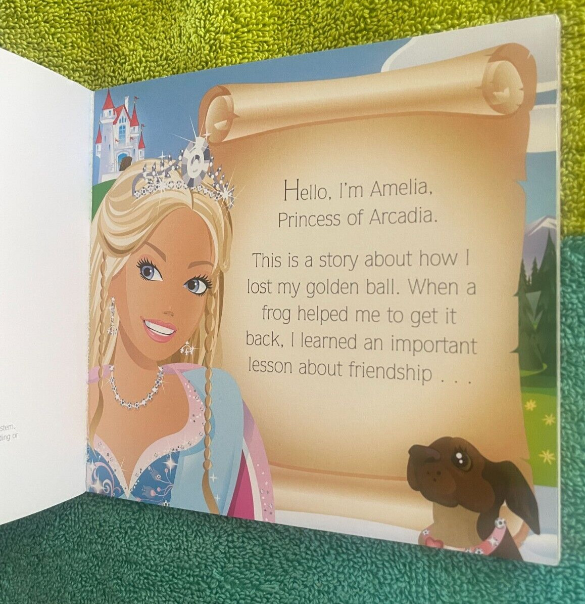 MY BARBIE STORY LIBRARY- THE FROG PRINCE. 15 BY 14CM. 9781405231091