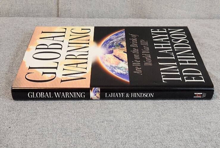 Global Warning Brink Of World War III Tim Lahaye Hardcover Book 9″ x 6″ x 1″ NEW