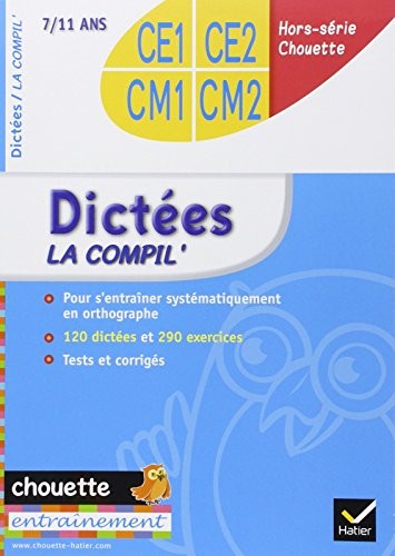 Dictées La compil‘ CE1, CE2, CM1, CM2 by Valle, Sophie Book The Fast Free
