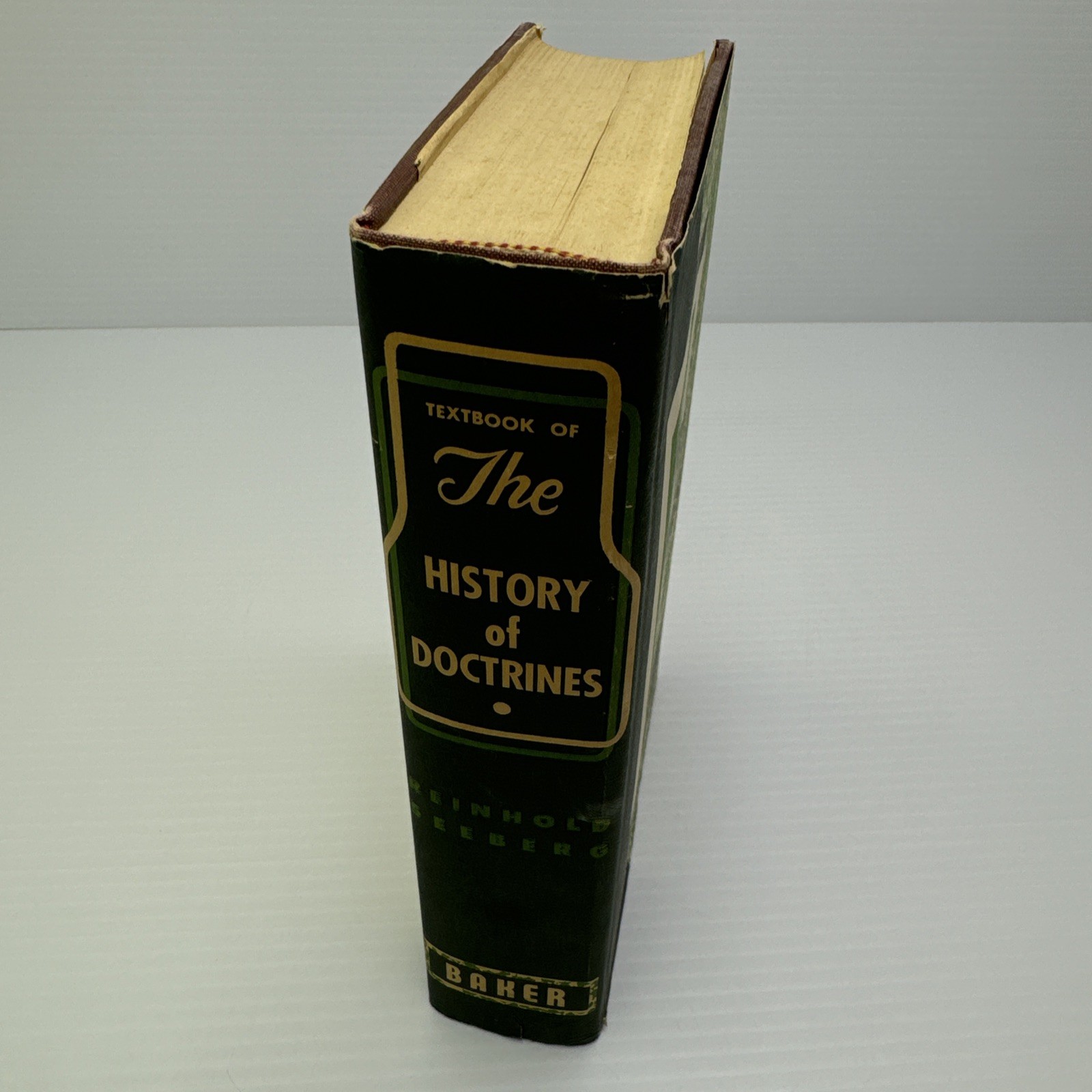 Textbook of the History of Doctrines Reinhold Seeberg Vol. 1 HC Baker Book House