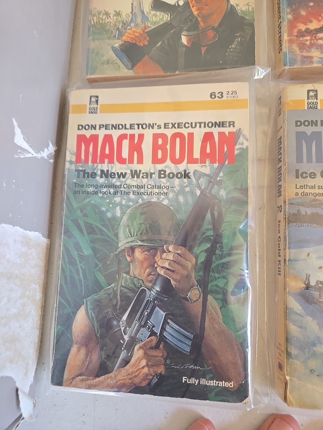 Don Pendletons Mack Bolan Paperback Lot Of 12