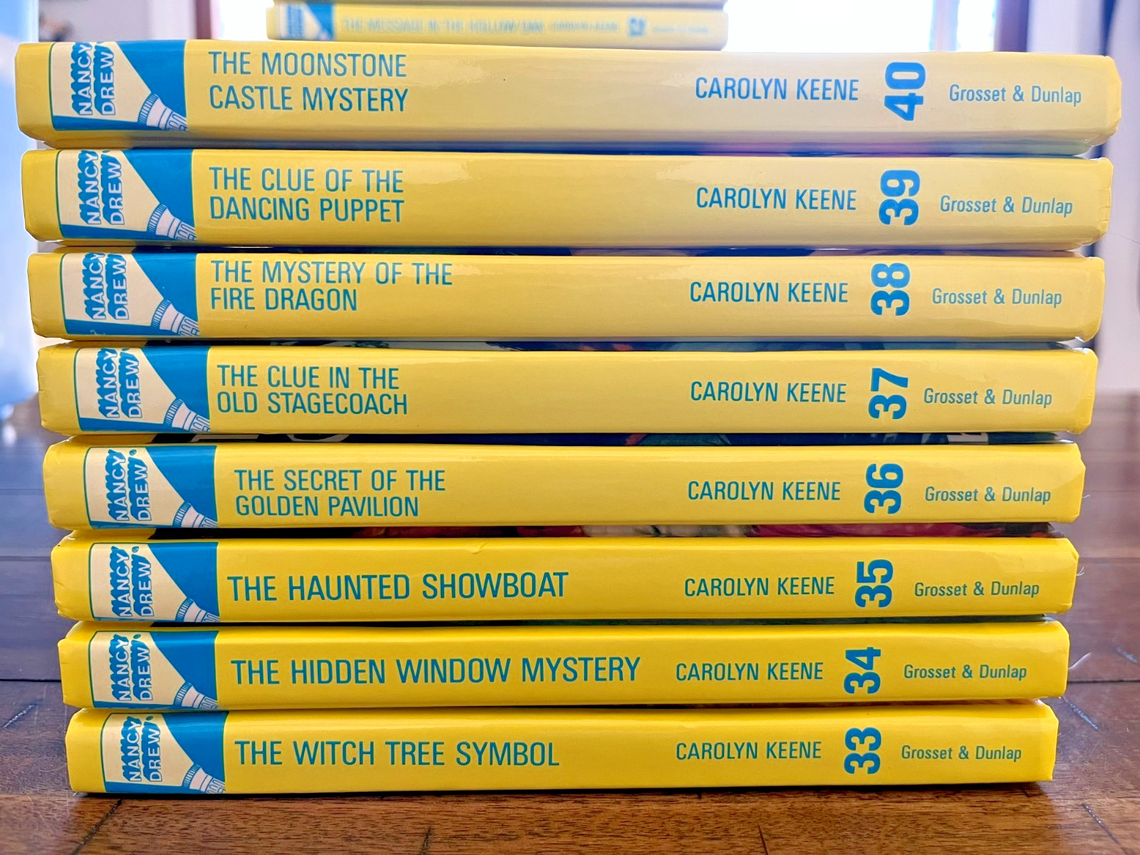 Complete Nancy Drew Flashlight Hard Cover Book Set 1-56