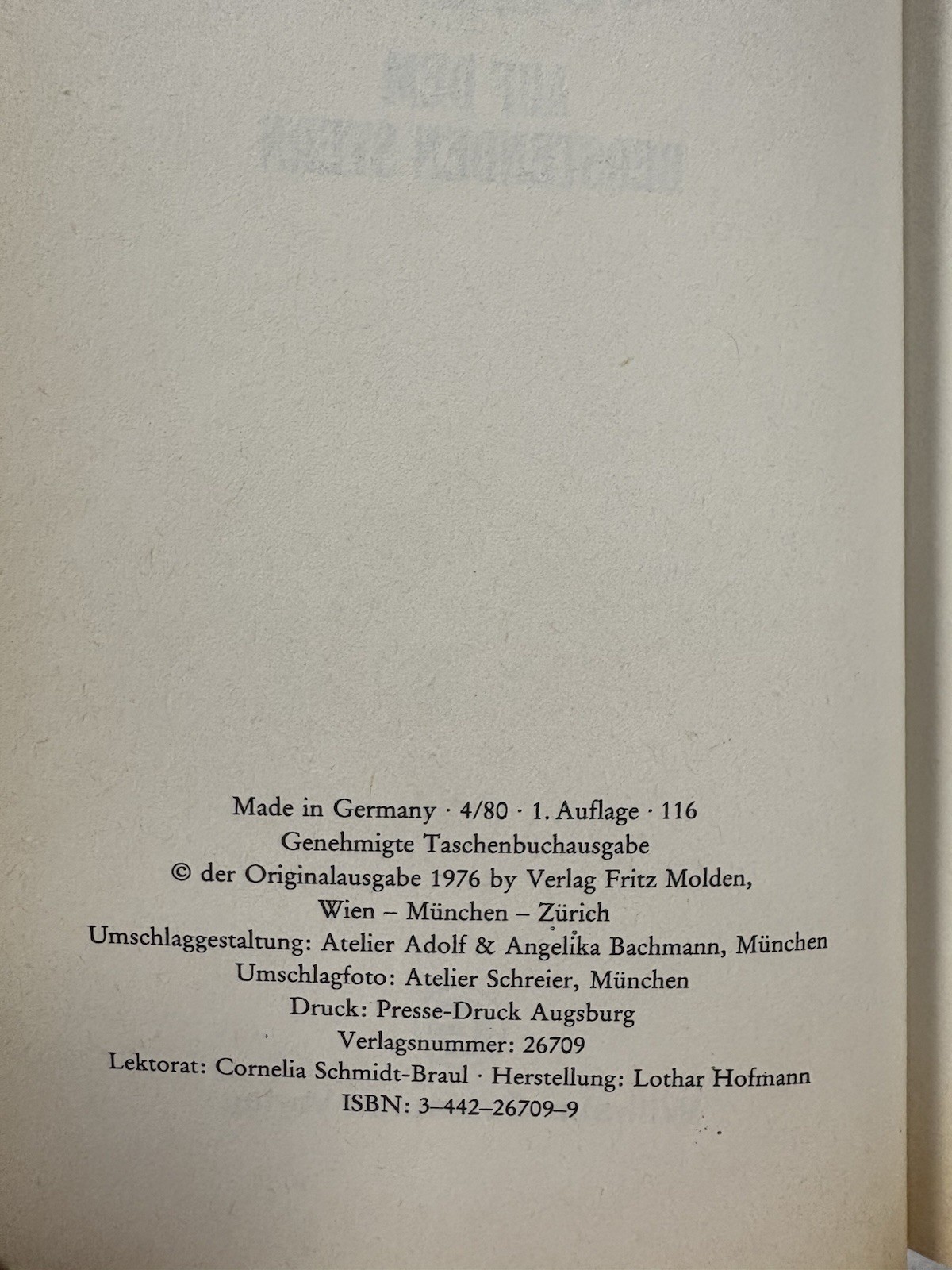 Fepolinski & Waschlapski:auf d. berstenden Stern. Ein Goldmann-Taschenbuch, 1976