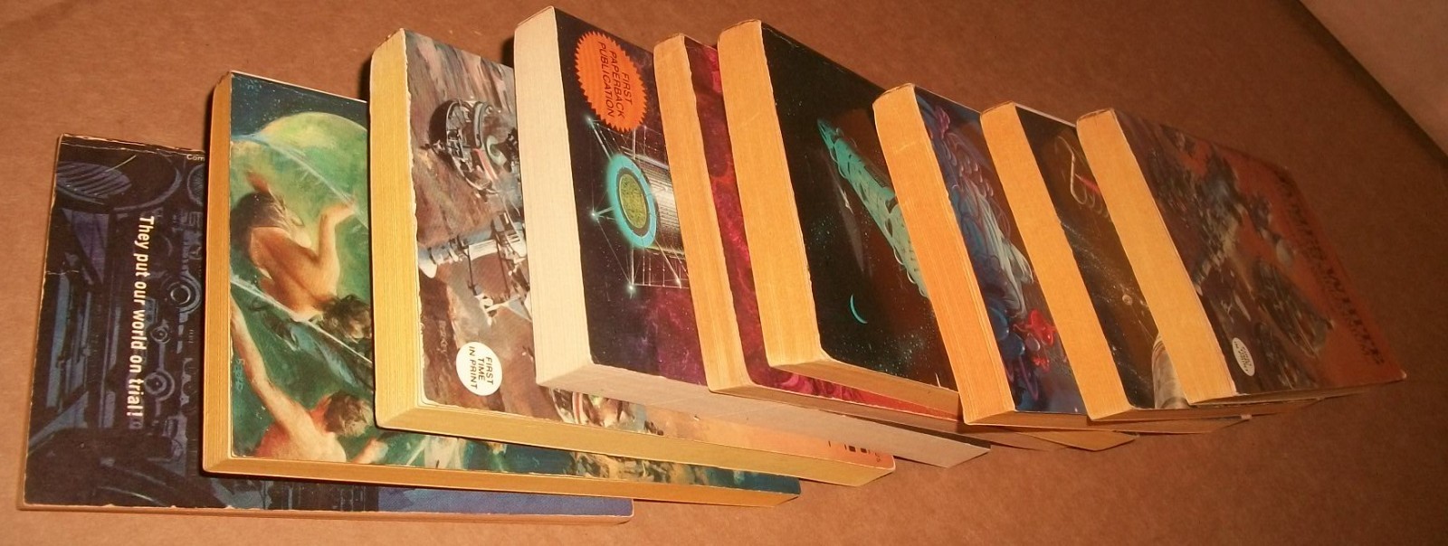 9 paperback lot James White (1928-99) SF author vtg all 1st early 57-82 PB VG EX