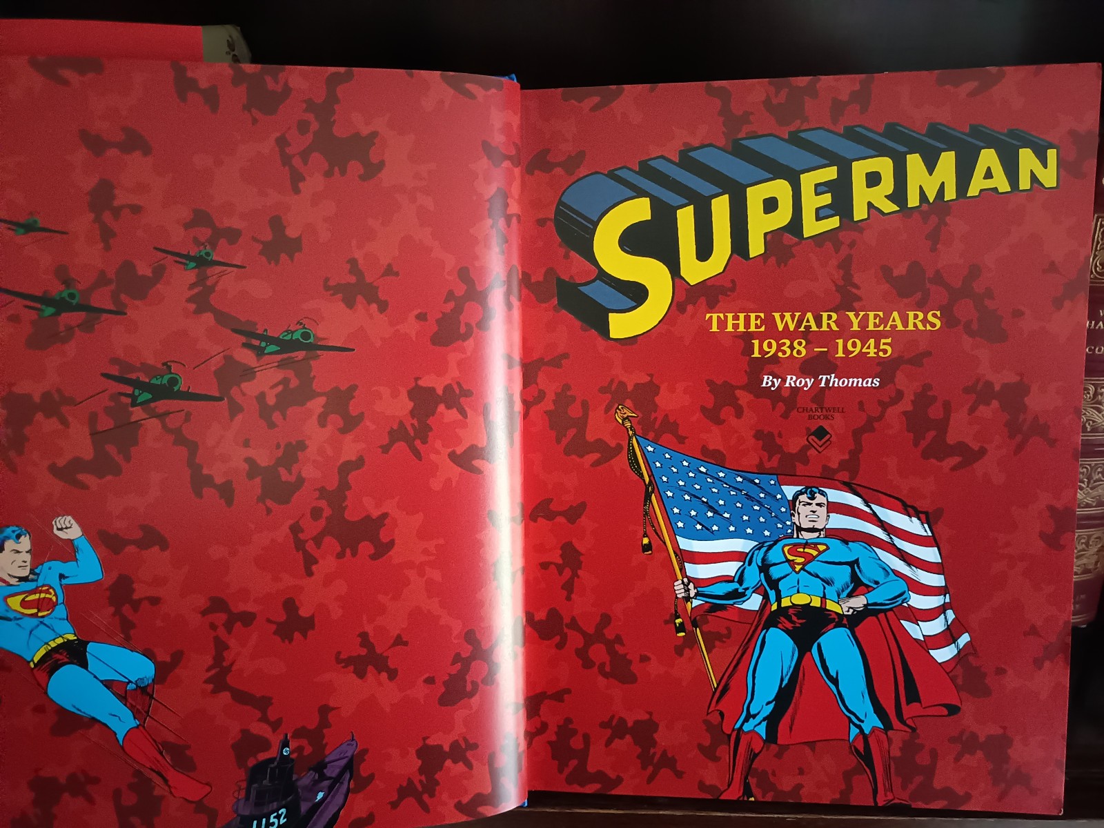 Superman: War Years 1938-1945_Roy Thomas_HCDJ_DC Comics_Very Good
