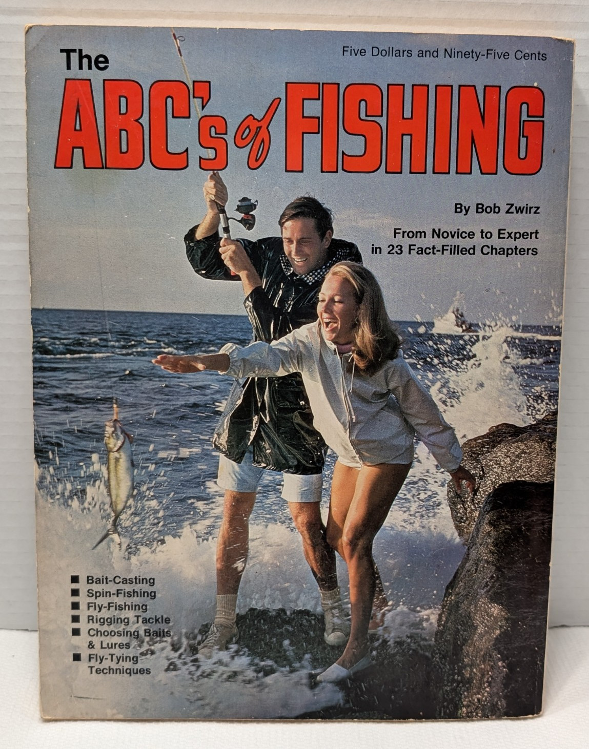 VINTAGE THE ABC’S OF FISHING BOOK BOB ZWIRZ NOVICE TO EXPERT 288 PAGES