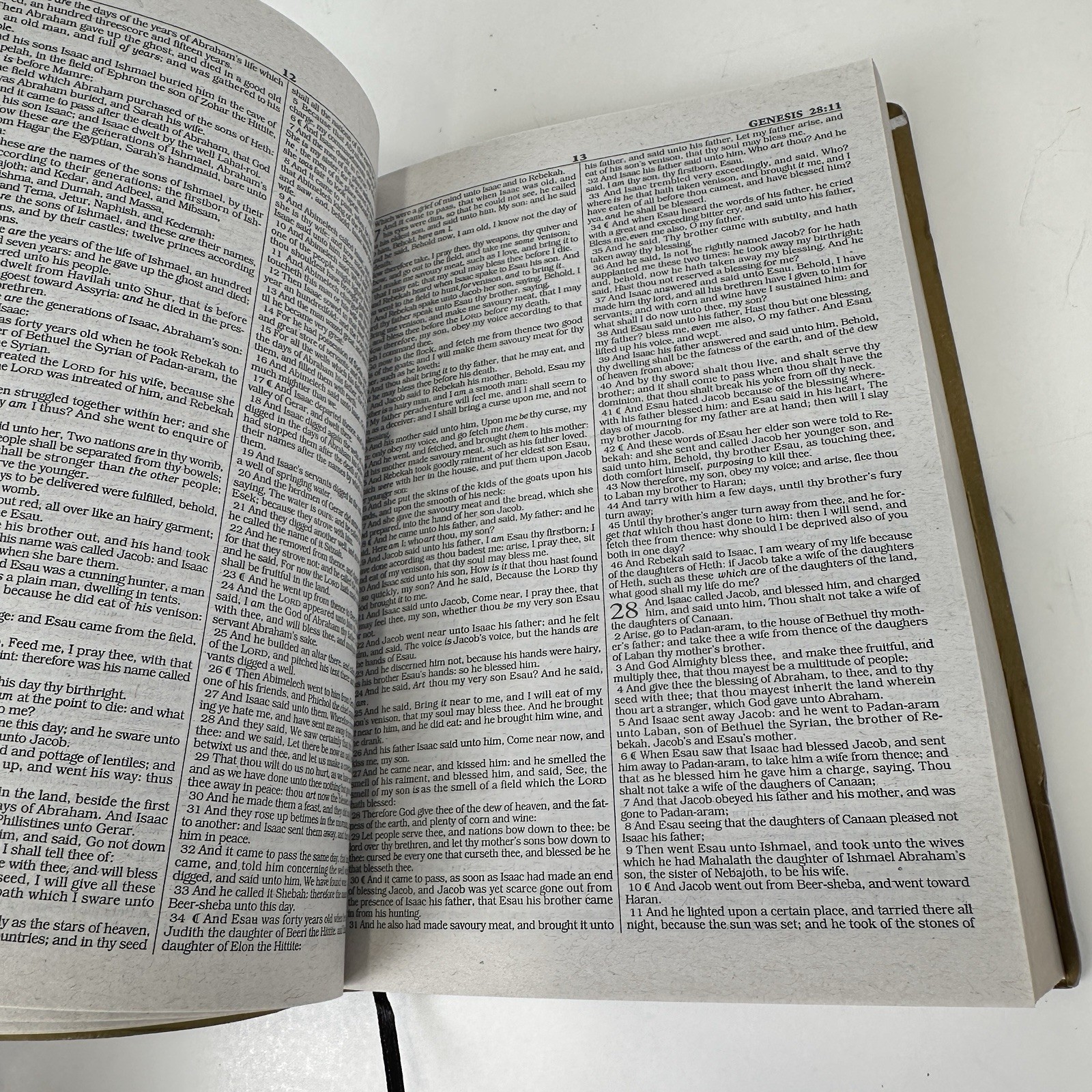 Holy Bible KJV Old And New Testaments Book Small 7.5 x 5.3 in Black Cover