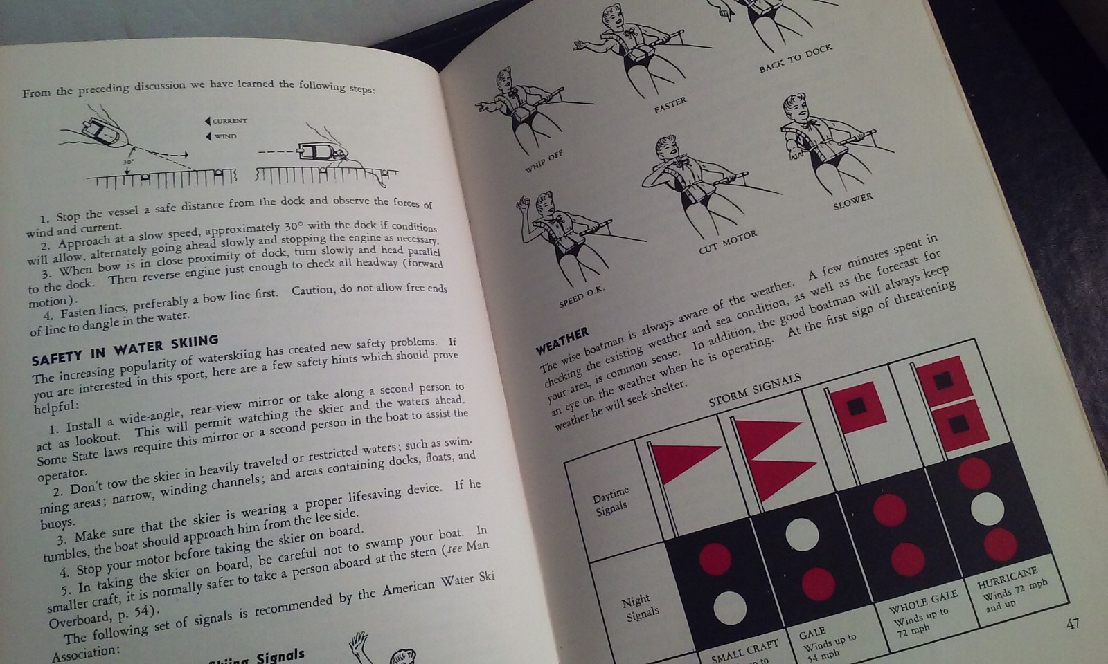 Recreational Boating Guide United States Coast Guard 1960 CG-340 76-Pages Illust
