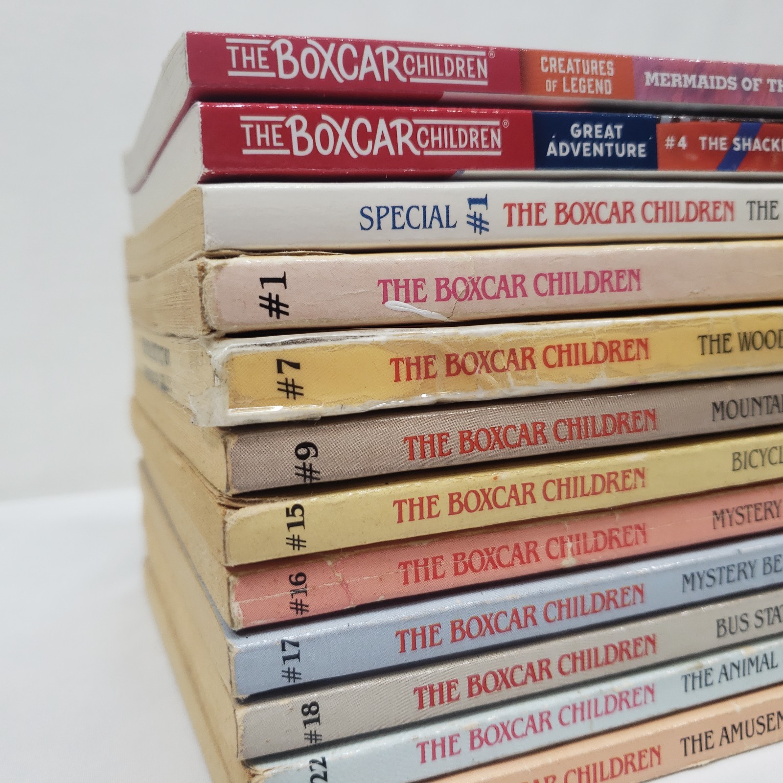 The Boxcar Children Books Series Lot Of 12 Gertrude Chandler Warner Set Mystery