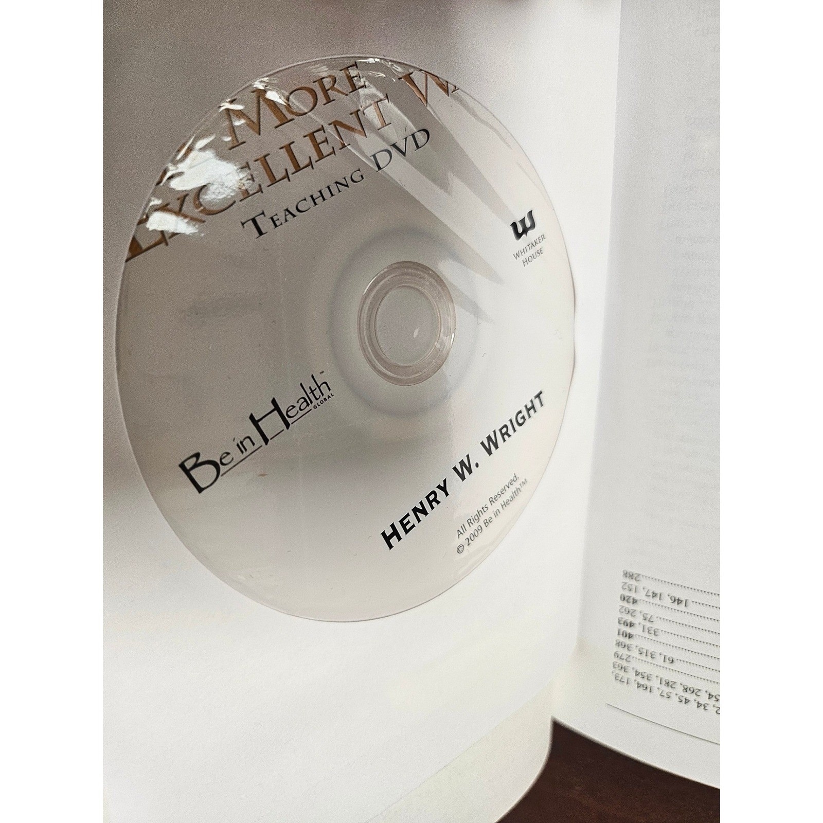 Whitaker House A More Excellent Way Henry Wright OS White Excellent Book DVD