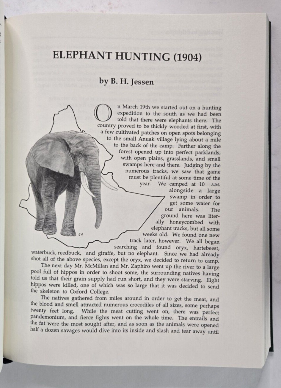 Hunting in Ethiopia by Tony Sanchez-Arino, Signed Limited Ed, Safari Press, 1995
