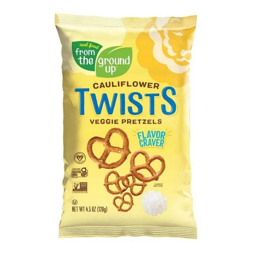 Cauliflower Pretzel Twists 4.5 Oz(Case Of 12)