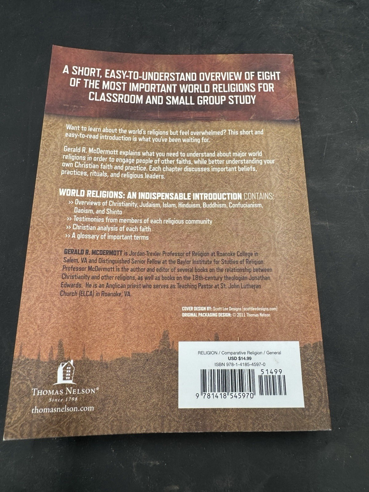 World Religions : An Indispensable Introduction by Gerald R. McDermott (2011,…