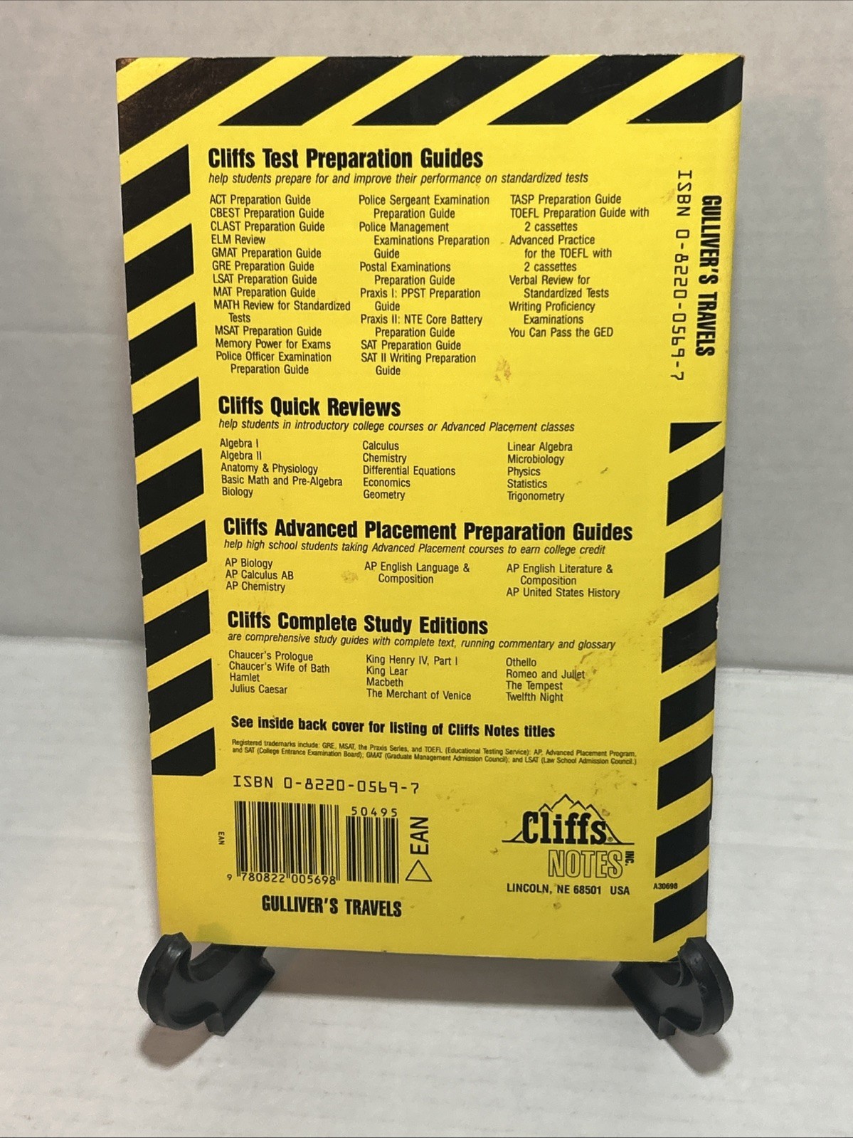 Lot of 9 – Cliff Notes – Various Titles (See Description)
