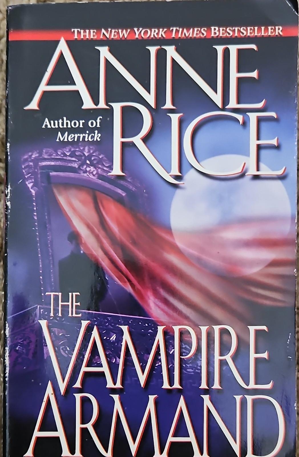 Anne Rice Vampire Armand Mass Market 2000 Vampire Chronicles Ser.