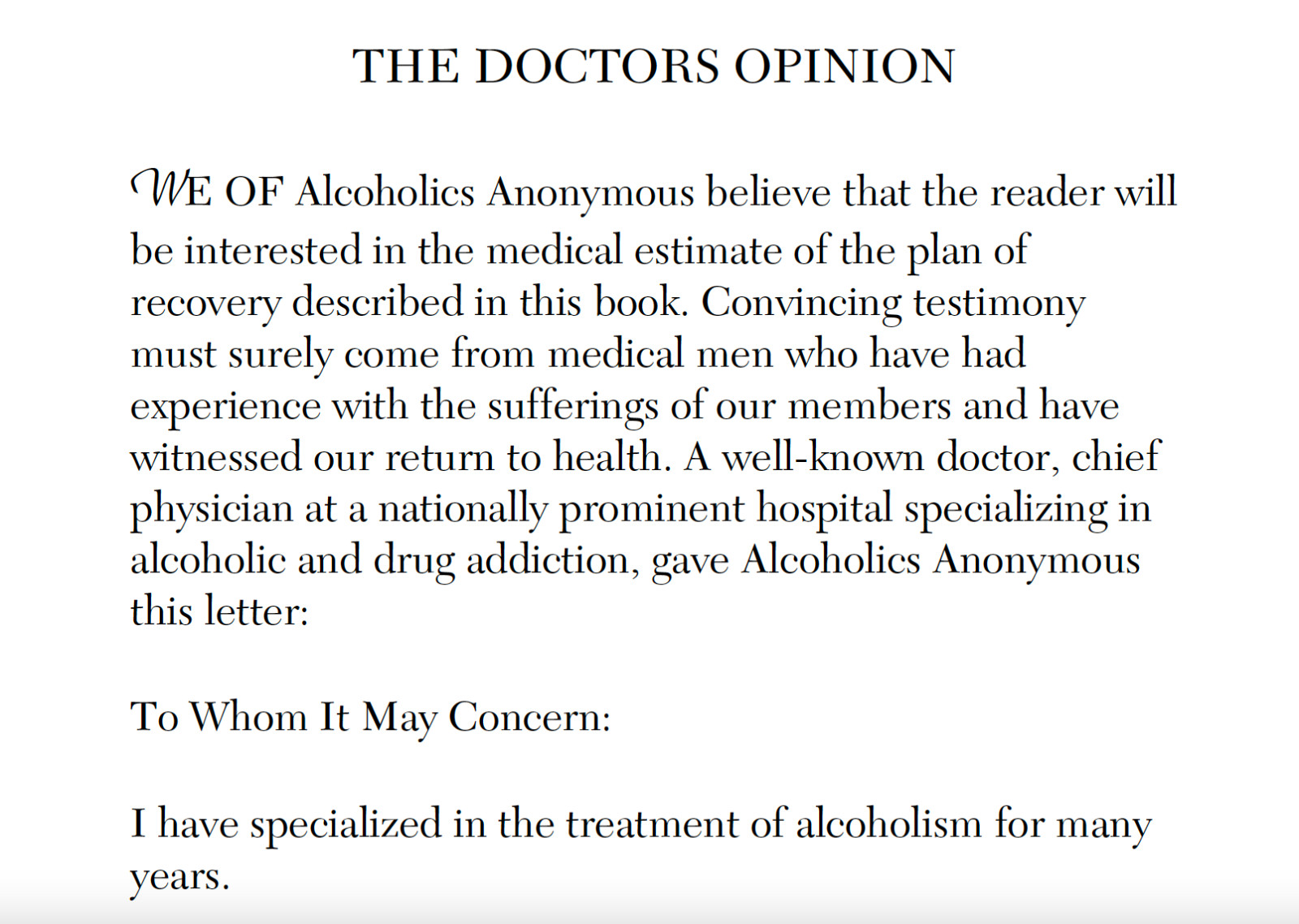 AA Big Book First 164 Mini Edition Alcoholics Anonymous w/Free Bookmark