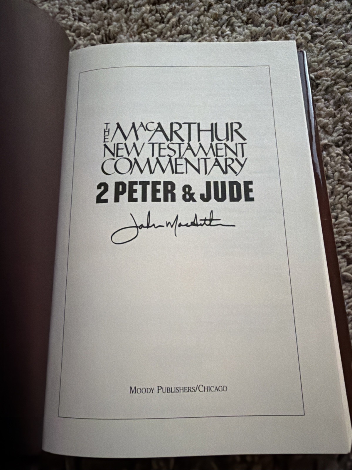 2 Peter and Jude by John F. MacArthur Jr. (2005, Hardcover)