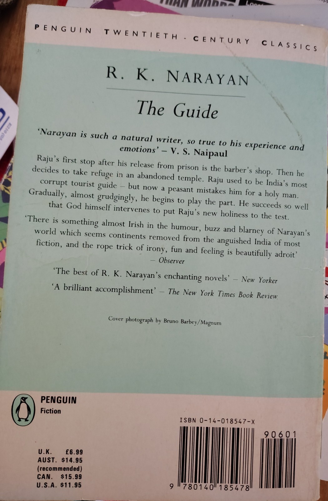 The Guide: A Novel (Classic, 20th-Century, Penguin) by R. K. Narayan