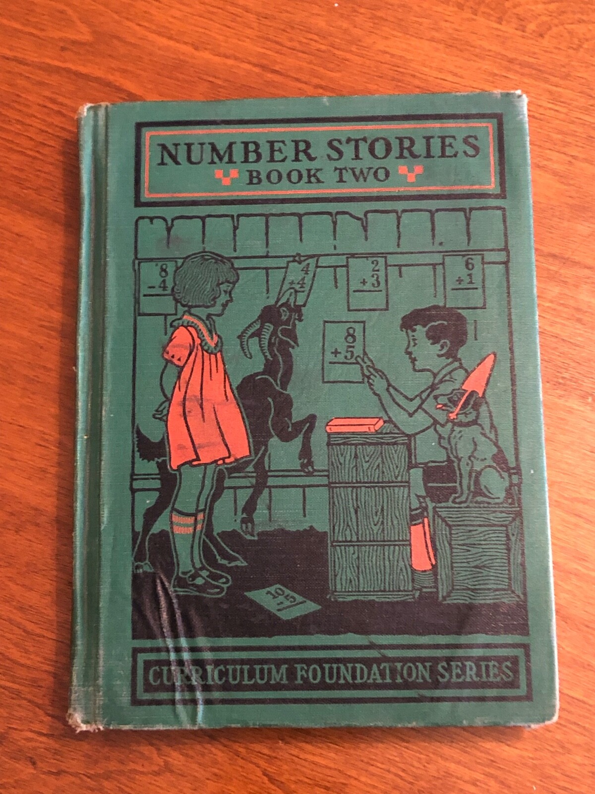 Number Stories Book Two Curriculum Foundation Series 1933 Studebaker Hardback