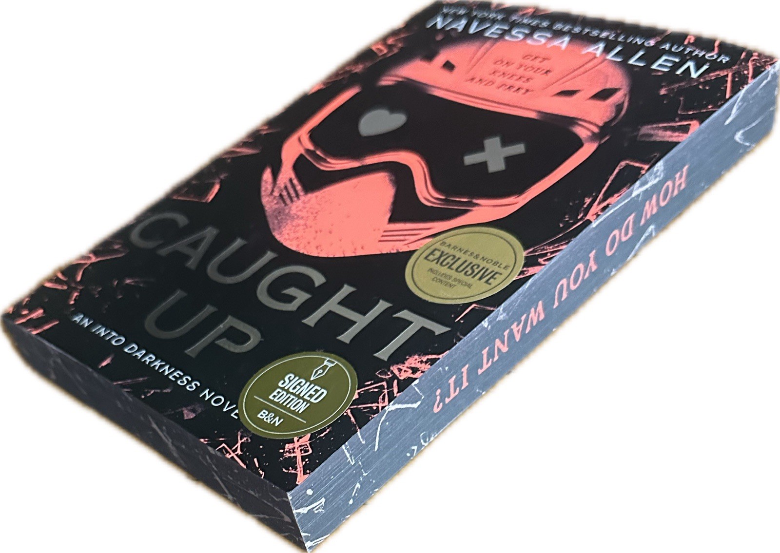 Navessa Allen SIGNED Caught Up B&N Special Edition Sprayed Edges SIGNED NEW!