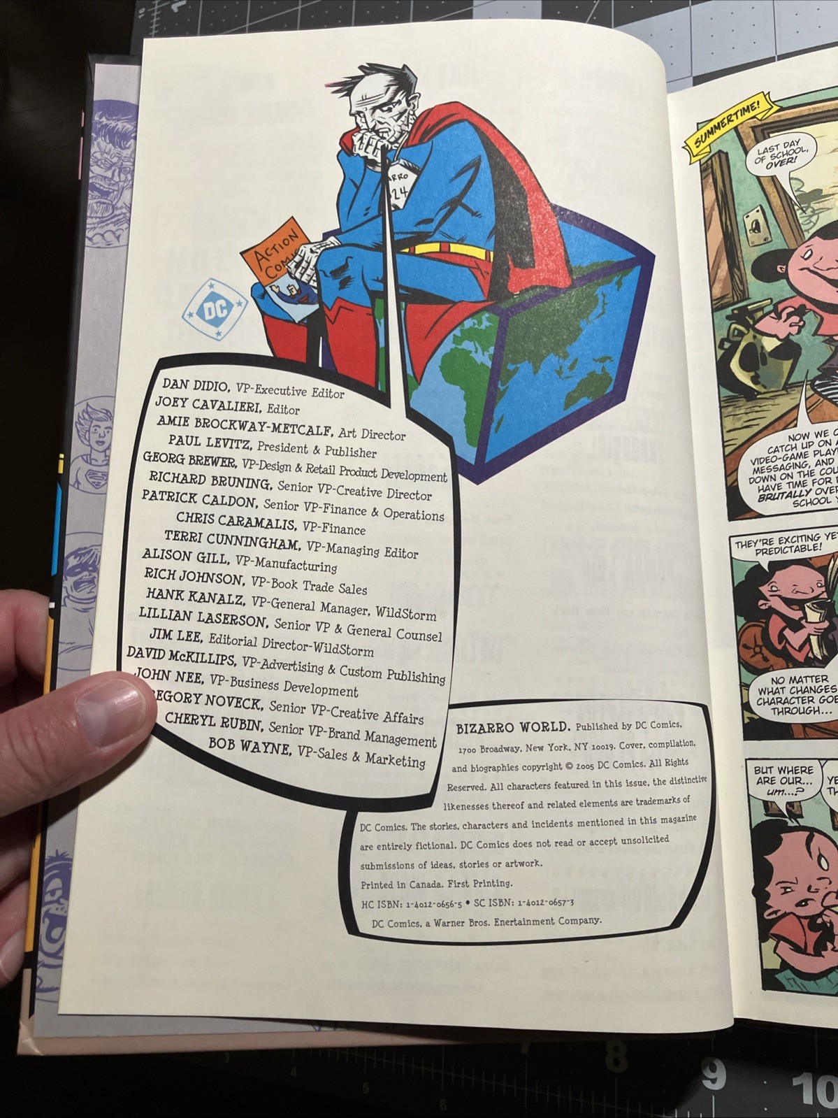 BIZARRO WORLD HC (DC Comics, 2005, 1st Printing) Humor Anthology