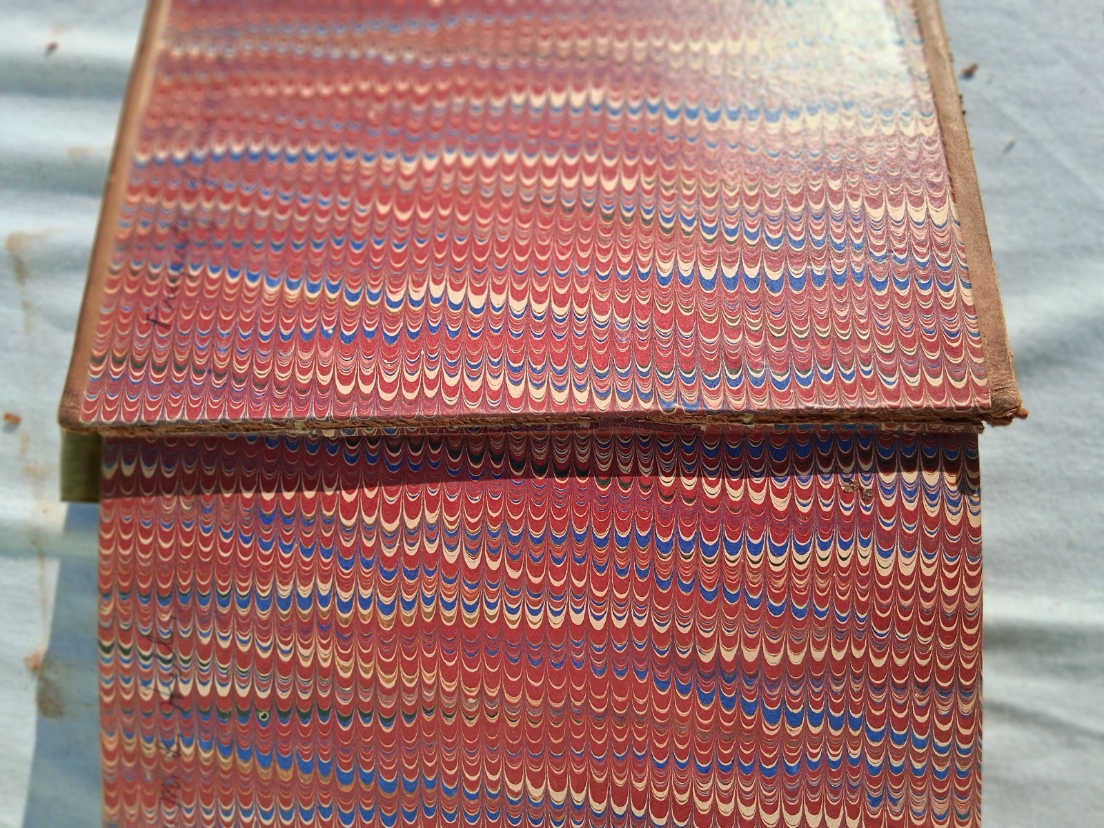 Poetical Works of Robert Burns Leather cover 1800s