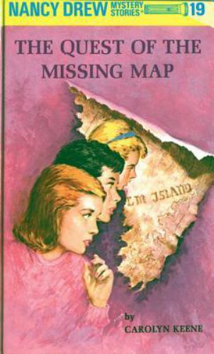 The Quest of the Missing Map; Nancy Drew, – hardcover, Carolyn Keene, 044809519X