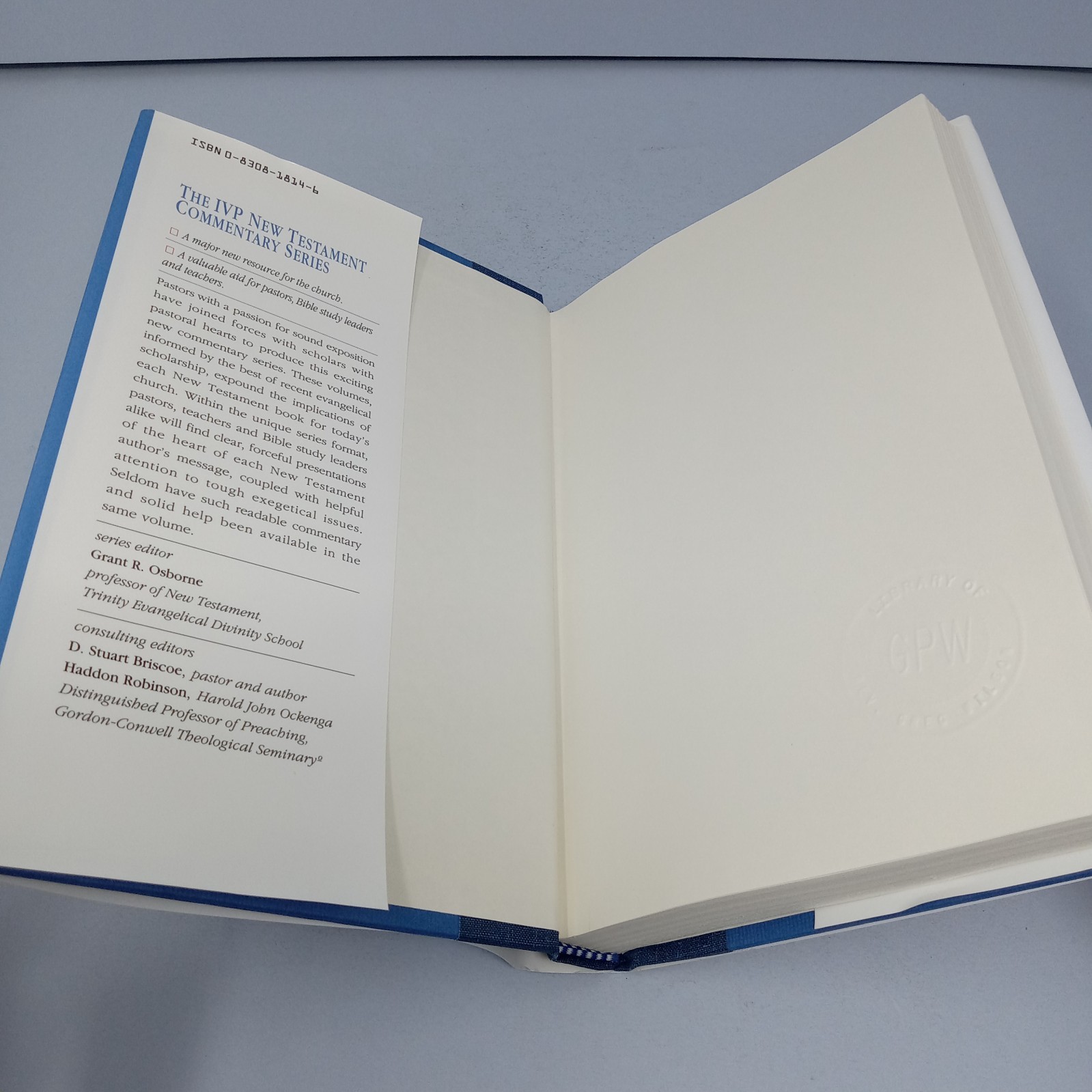 1–2 Timothy & Titus: 1994 InterVarsity Press Hardcover by Philip H. Towner