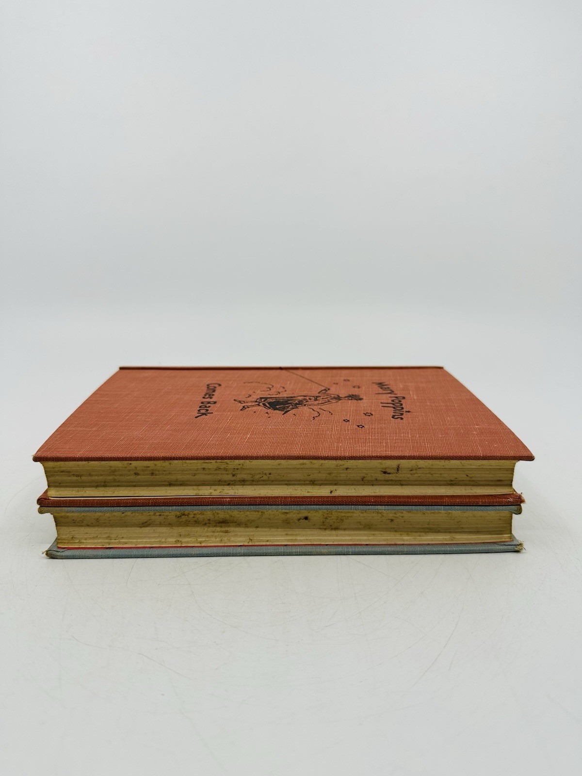 Mary Poppins 2 Book Lot Comes Back In The Park P.L. Travers 1st Edition Vintage