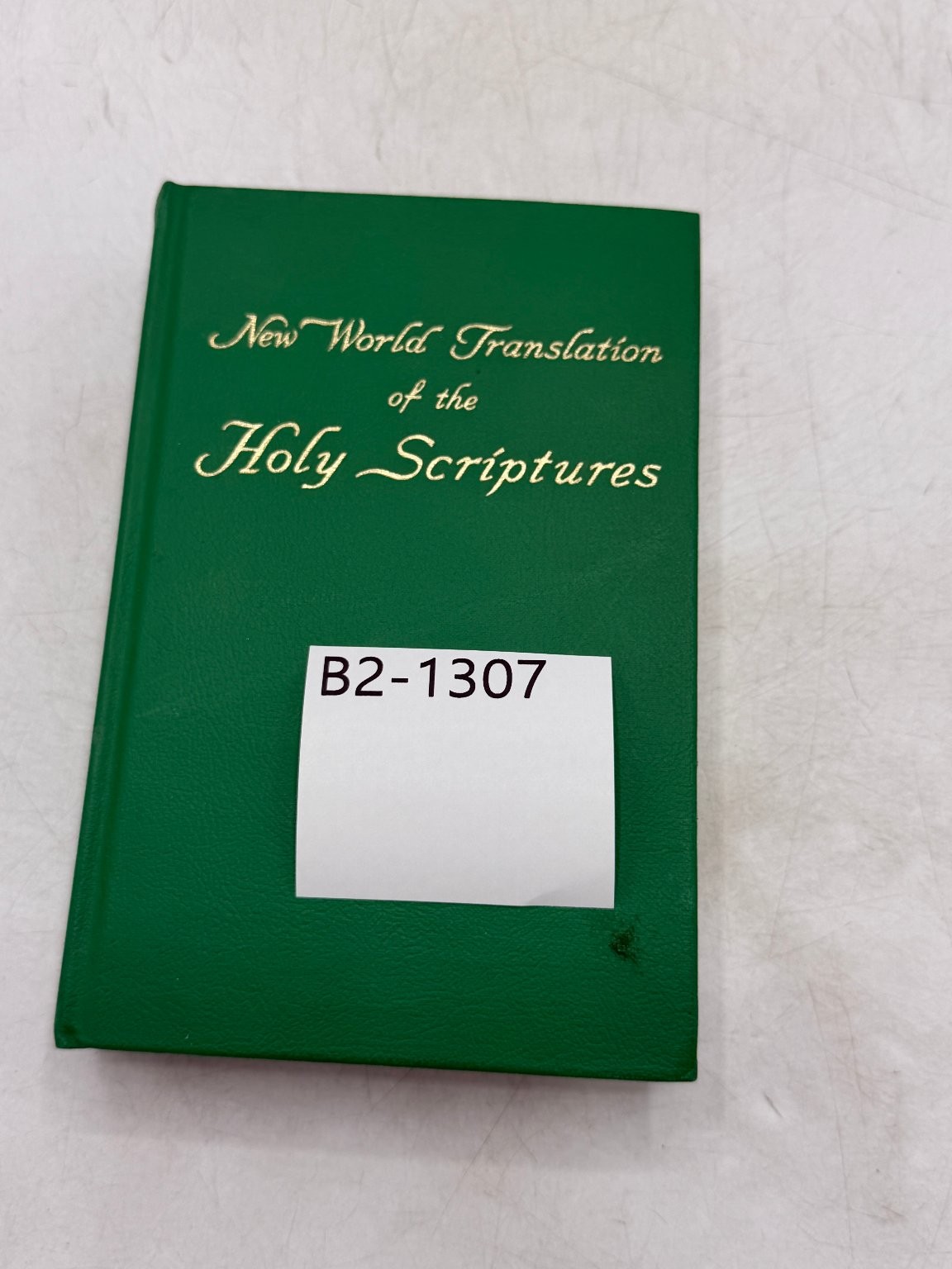 New World Translation Holy Scriptures 1961 Watch Tower Bible & Tract Society