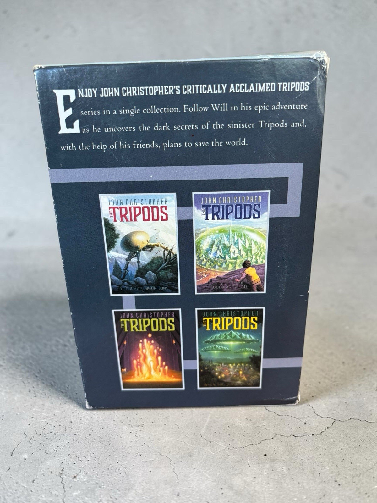 The Tripods Collection John Christopher 4 Book Paperback Box Set Excellent